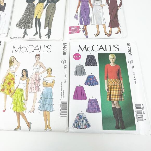 McCall's Butterick New Look Lot of Sewing Patterns Lot of 6 All 90s Fashion Y2K - Picture 5 of 5
